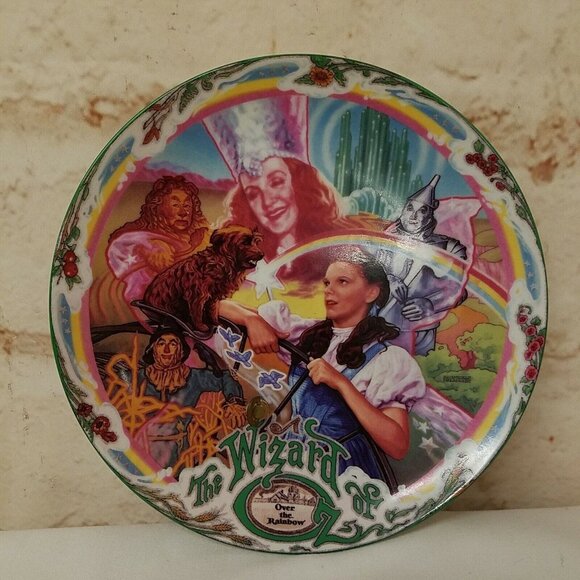 Wizard of Oz Over the Rainbow Musical Collector's Plate 7.5" Knowles - Picture 1 of 4